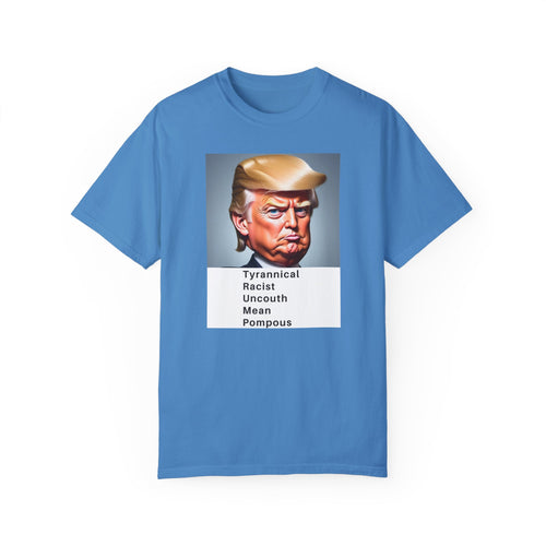 Unisex Garment-Dyed T-Shirt with Political Humor - Statement Tee