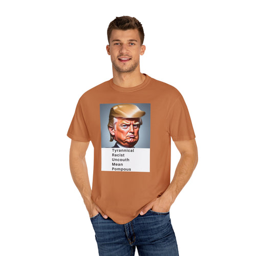 Unisex Garment-Dyed T-Shirt with Political Humor - Statement Tee