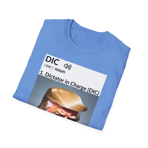 Unisex Softstyle T-Shirt - 'Dictator in Charge' Graphic Tee