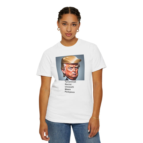 Unisex Garment-Dyed T-Shirt with Political Humor - Statement Tee