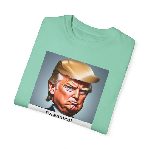 Unisex Garment-Dyed T-Shirt with Political Humor - Statement Tee