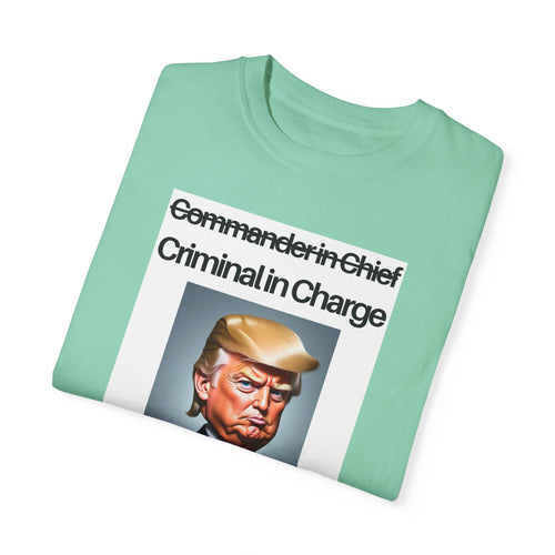 Copy of Unisex Garment-Dyed T-Shirt with Political Humor - Statement Tee