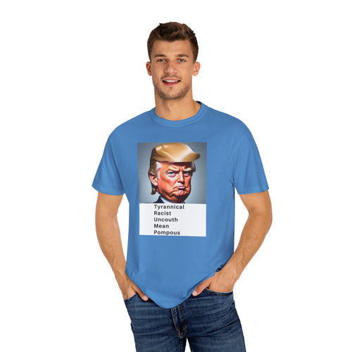Unisex Garment-Dyed T-Shirt with Political Humor - Statement Tee