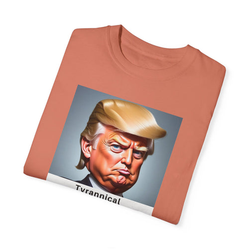 Unisex Garment-Dyed T-Shirt with Political Humor - Statement Tee