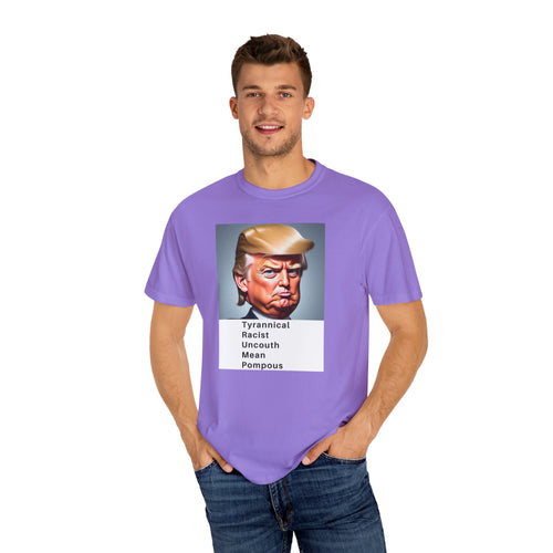 Unisex Garment-Dyed T-Shirt with Political Humor - Statement Tee