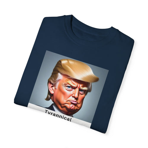 Unisex Garment-Dyed T-Shirt with Political Humor - Statement Tee