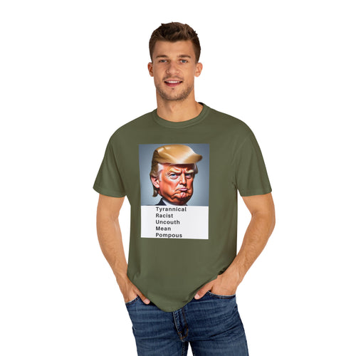 Unisex Garment-Dyed T-Shirt with Political Humor - Statement Tee