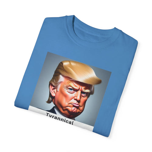 Unisex Garment-Dyed T-Shirt with Political Humor - Statement Tee