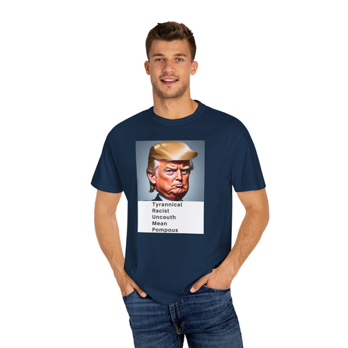 Unisex Garment-Dyed T-Shirt with Political Humor - Statement Tee