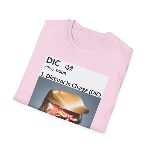 Unisex Softstyle T-Shirt - 'Dictator in Charge' Graphic Tee