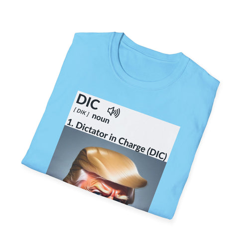 Unisex Softstyle T-Shirt - 'Dictator in Charge' Graphic Tee