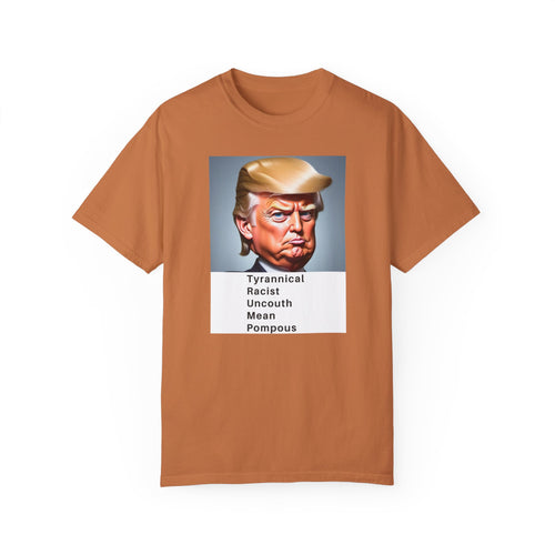 Unisex Garment-Dyed T-Shirt with Political Humor - Statement Tee