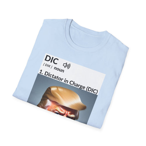 Unisex Softstyle T-Shirt - 'Dictator in Charge' Graphic Tee